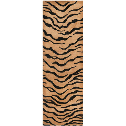 SAFAVIEH Handmade Soho Latoyia Tiger N.Z. Wool Rug