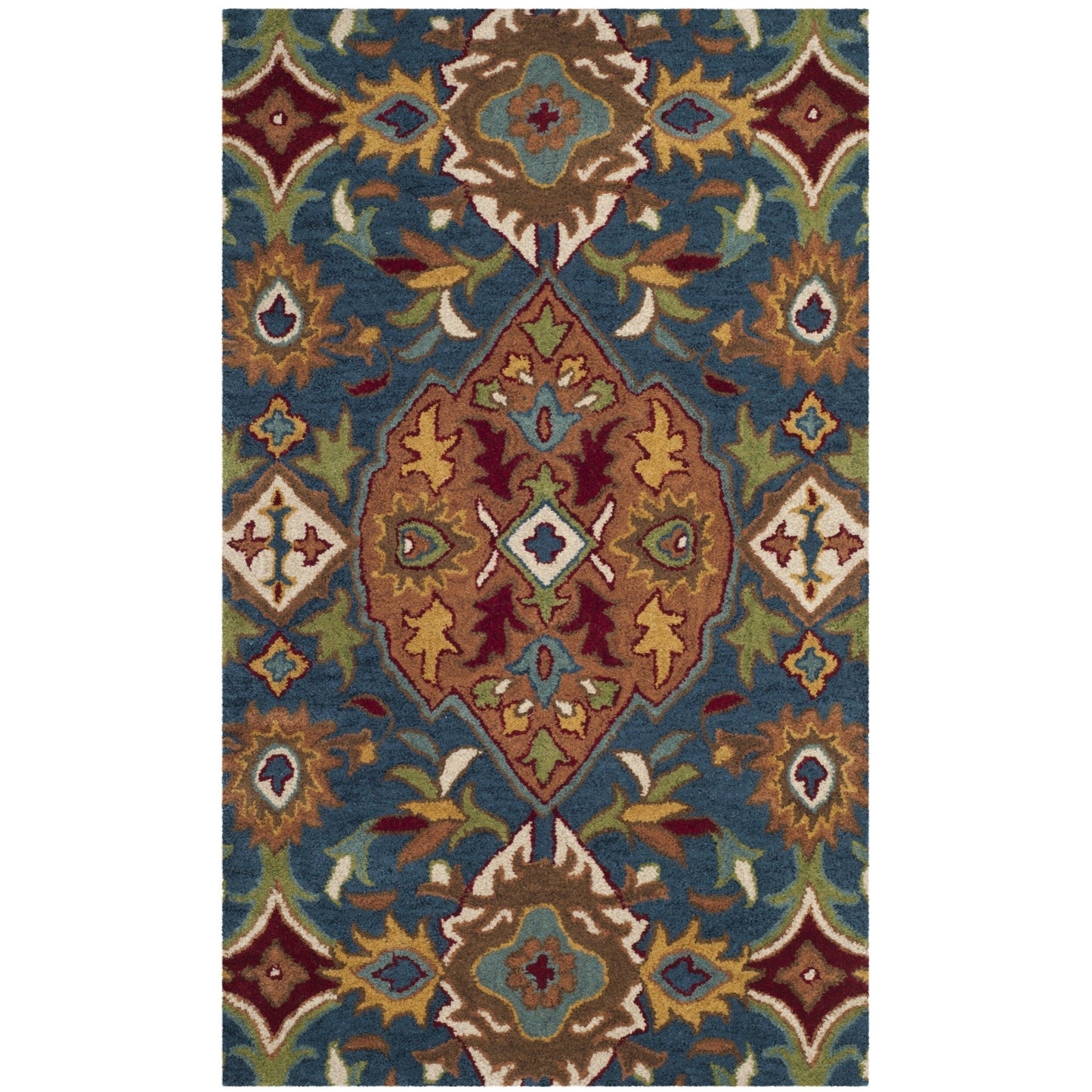 SAFAVIEH Heritage Sheena Hand-tufted Wool Area Rug