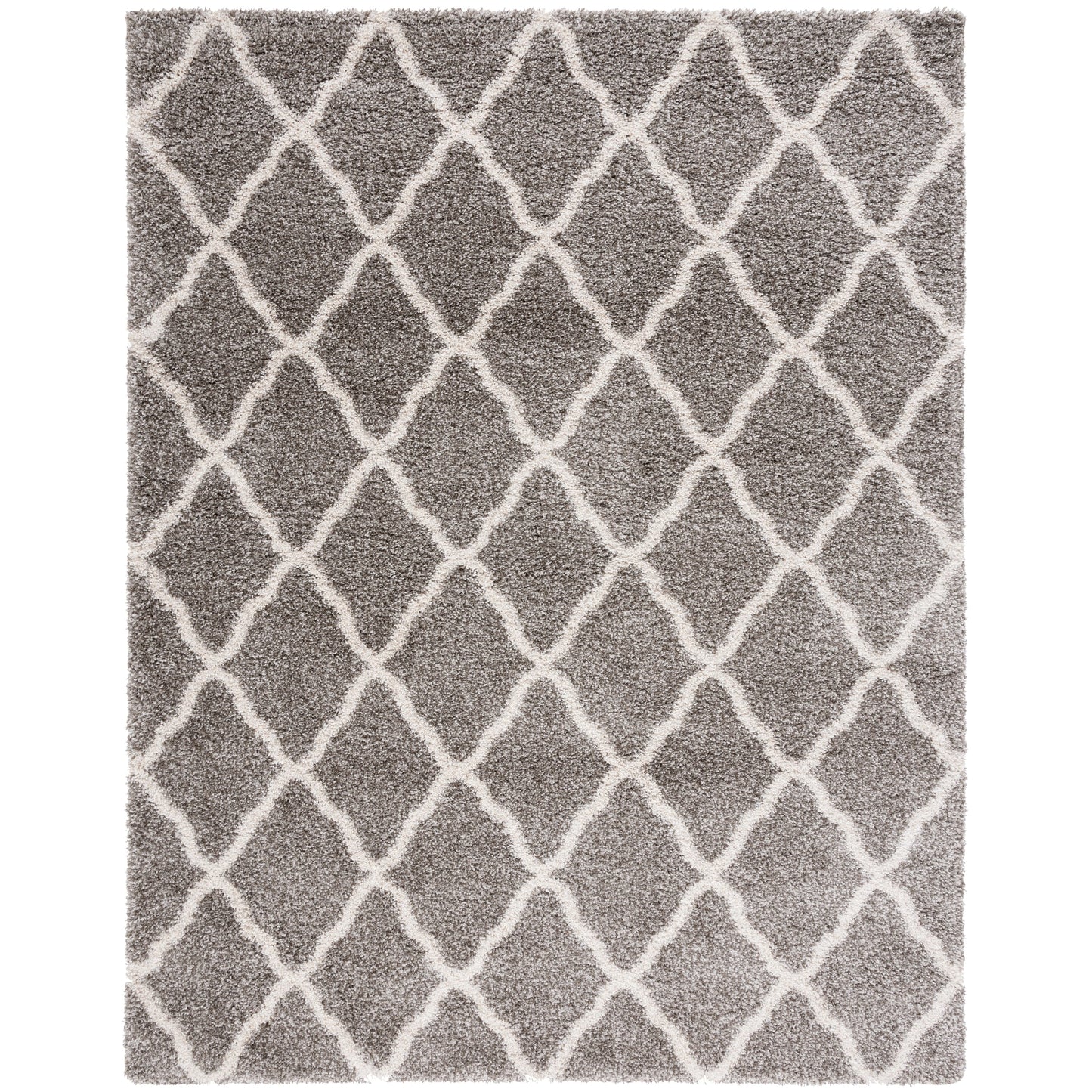 SAFAVIEH Hudson Shag Athena Trellis 2-inch Thick Rug