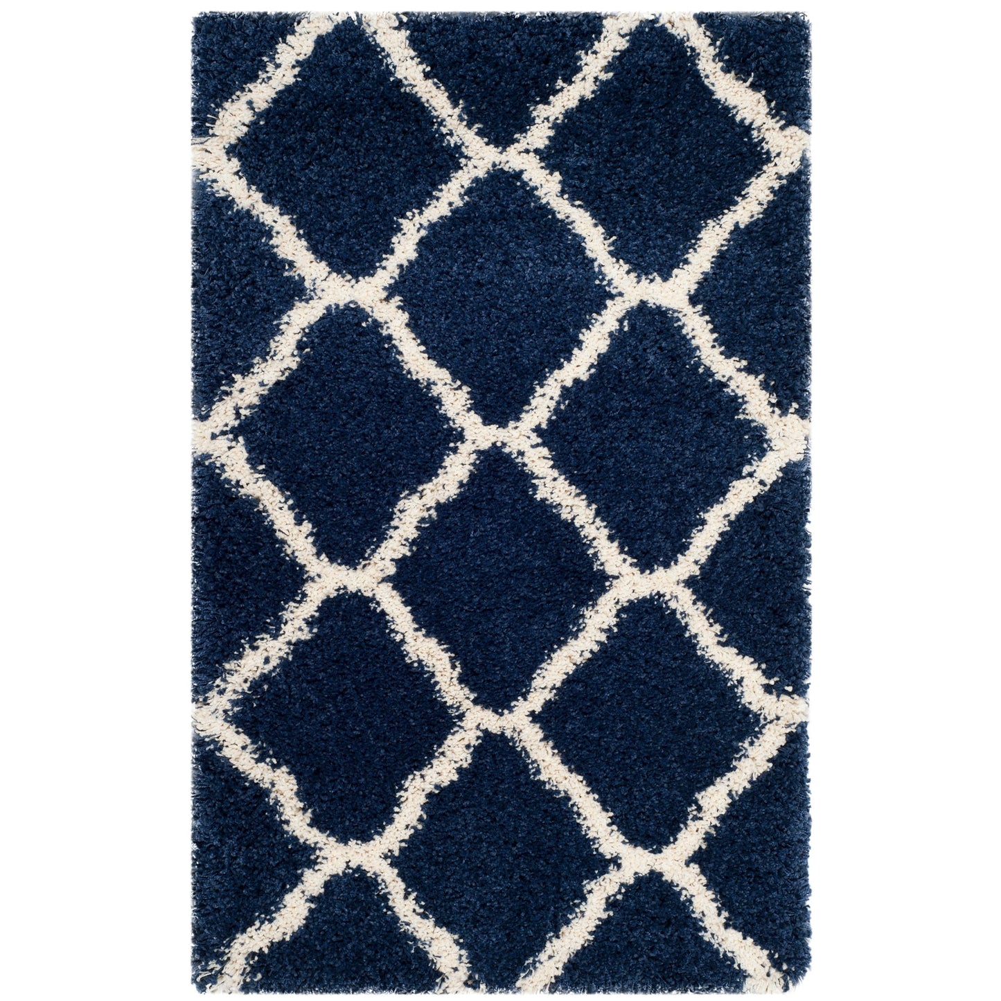 SAFAVIEH Hudson Shag Athena Trellis 2-inch Thick Rug