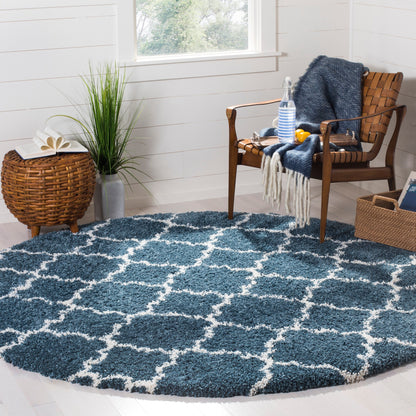 SAFAVIEH Hudson Shag Jeryl Glam Trellis 2-inch Area Rug