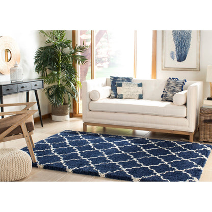 SAFAVIEH Hudson Shag Jeryl Glam Trellis 2-inch Area Rug