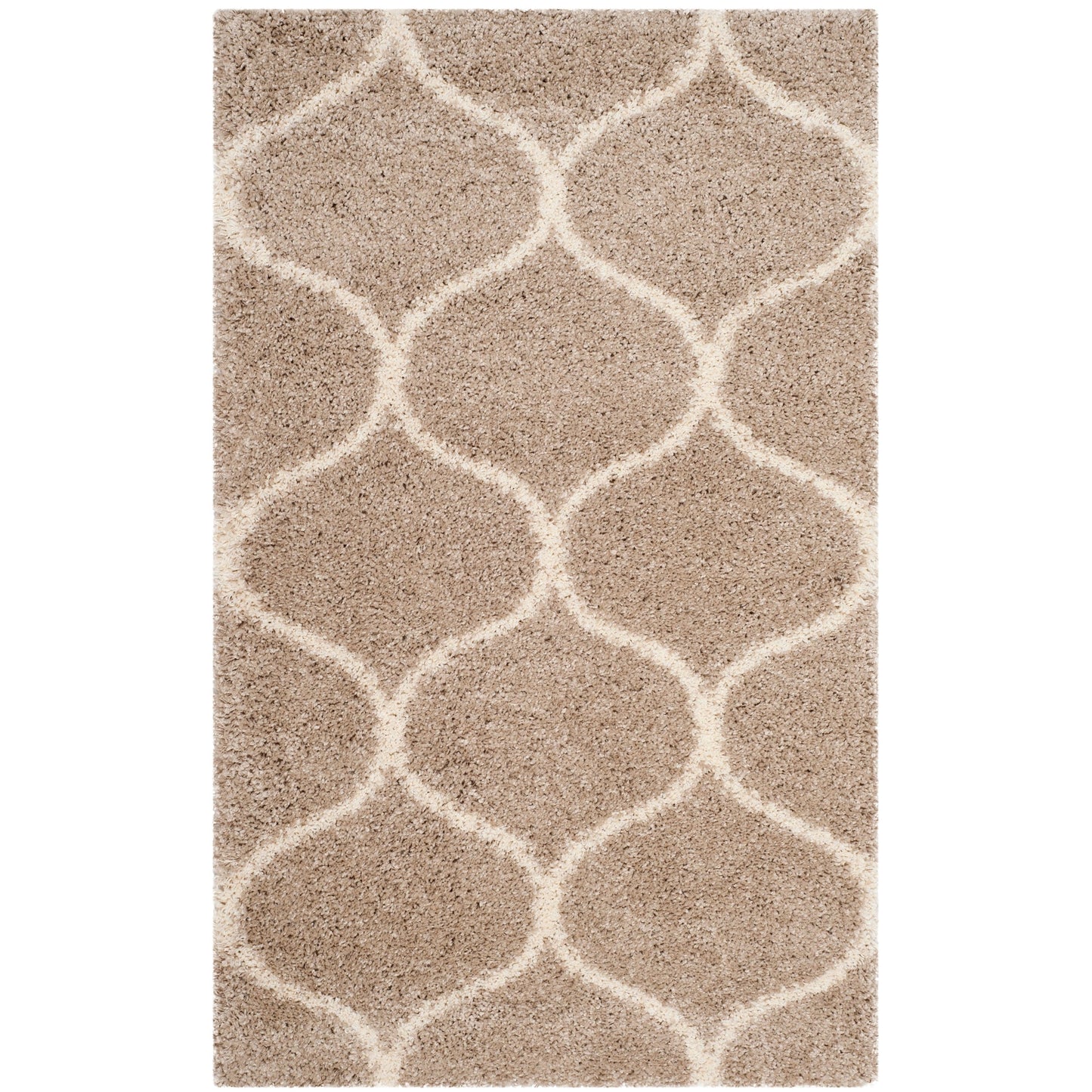 SAFAVIEH Hudson Shag Pushpa Trellis 2-inch Thick Area Rug