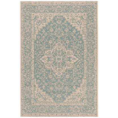 SAFAVIEH Linden Louann Indoor/ Outdoor Waterproof Patio Backyard Rug