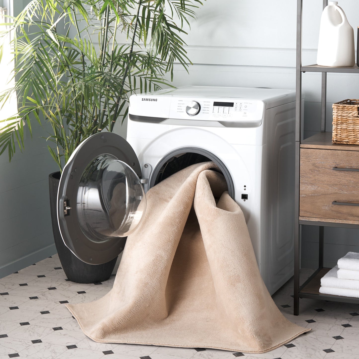 SAFAVIEH Loft Saundra Contemporary Machine Washable Rug