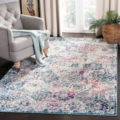 SAFAVIEH Madison Bettylou Boho Chic Distressed Area Rug