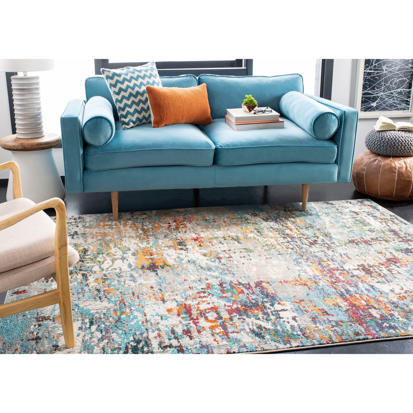 SAFAVIEH Madison Carla Modern Abstract Rug