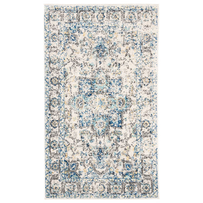 SAFAVIEH Madison Delois Medallion Rustic Farmhouse Distressed Rug