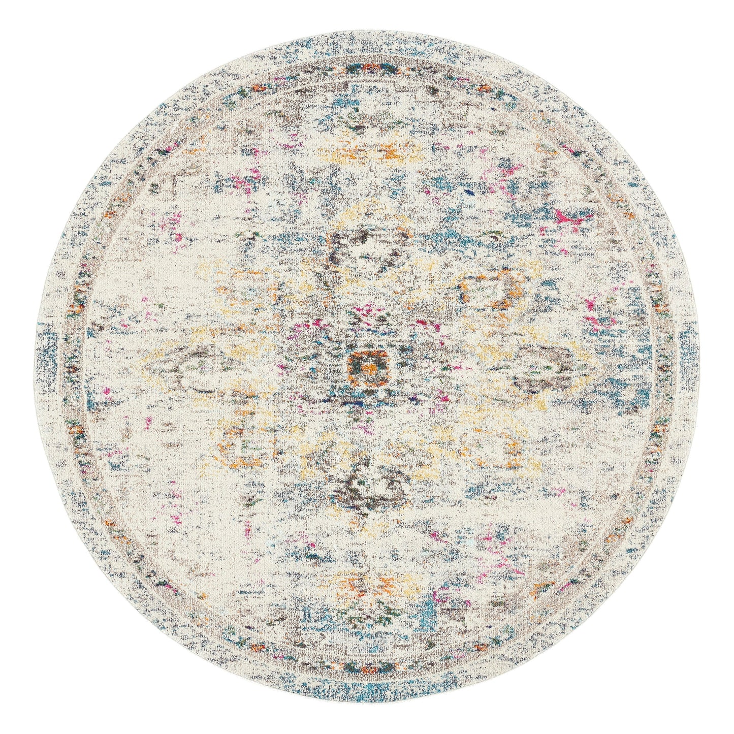 SAFAVIEH Madison Katelijne Boho Medallion Distressed Area Rug