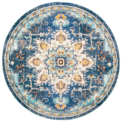 SAFAVIEH Madison Katelijne Boho Medallion Distressed Area Rug