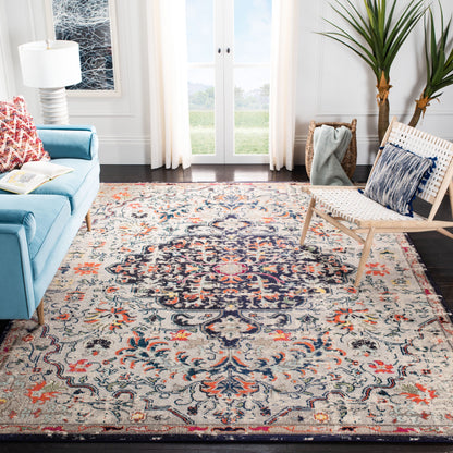 SAFAVIEH Madison Libusa Boho Medallion Distressed Rug