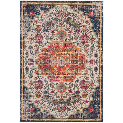 SAFAVIEH Madison Libusa Boho Medallion Distressed Rug