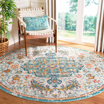 SAFAVIEH Madison Libusa Boho Medallion Distressed Rug