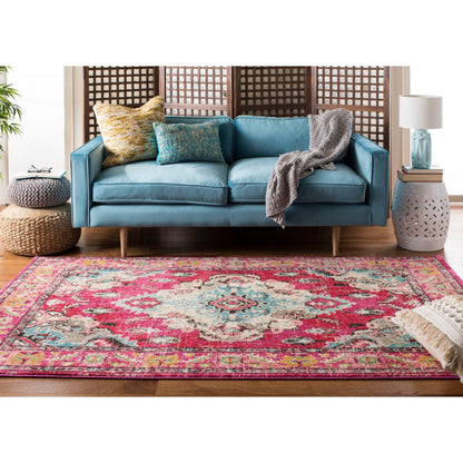 SAFAVIEH Monaco Oceane Boho Medallion Distressed Area Rug