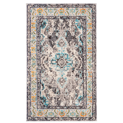 SAFAVIEH Monaco Oceane Boho Medallion Distressed Area Rug