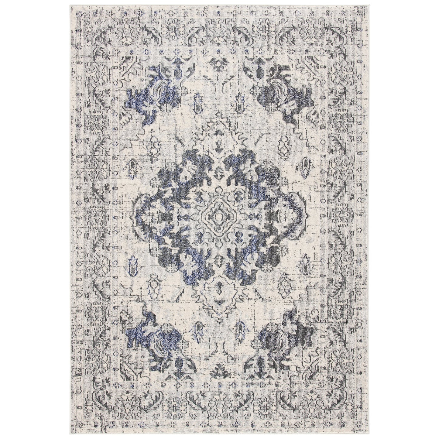 SAFAVIEH Monaco Oceane Boho Medallion Distressed Area Rug