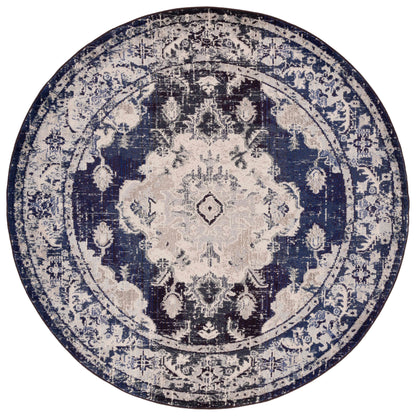 SAFAVIEH Monaco Oceane Boho Medallion Distressed Area Rug