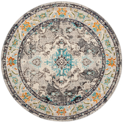 SAFAVIEH Monaco Oceane Boho Medallion Distressed Area Rug