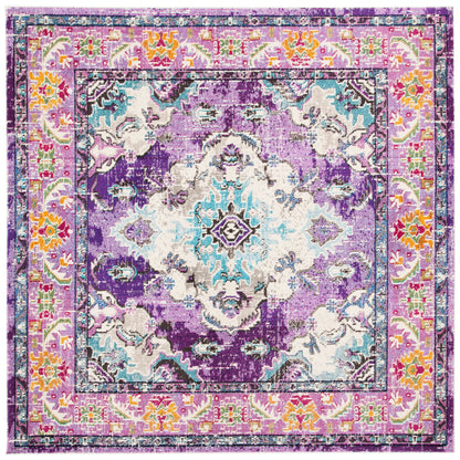 SAFAVIEH Monaco Oceane Boho Medallion Distressed Area Rug