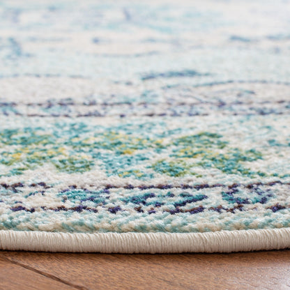 SAFAVIEH Monaco Oceane Boho Medallion Distressed Area Rug