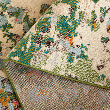 SAFAVIEH Monaco Panna Boho Abstract Modern Watercolor Area Rug