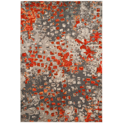 SAFAVIEH Monaco Panna Boho Abstract Modern Watercolor Area Rug