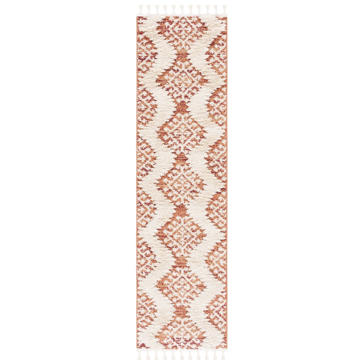 SAFAVIEH Moroccan Tassel Shag Berneice Boho Tribal 2-inch Thick