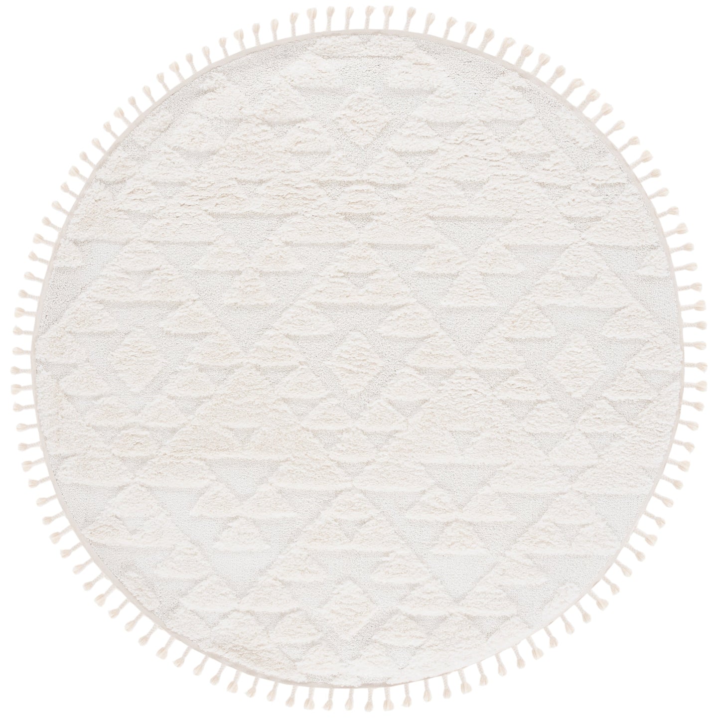 SAFAVIEH Moroccan Tassel Shag Delores 2-inch Thick Rug