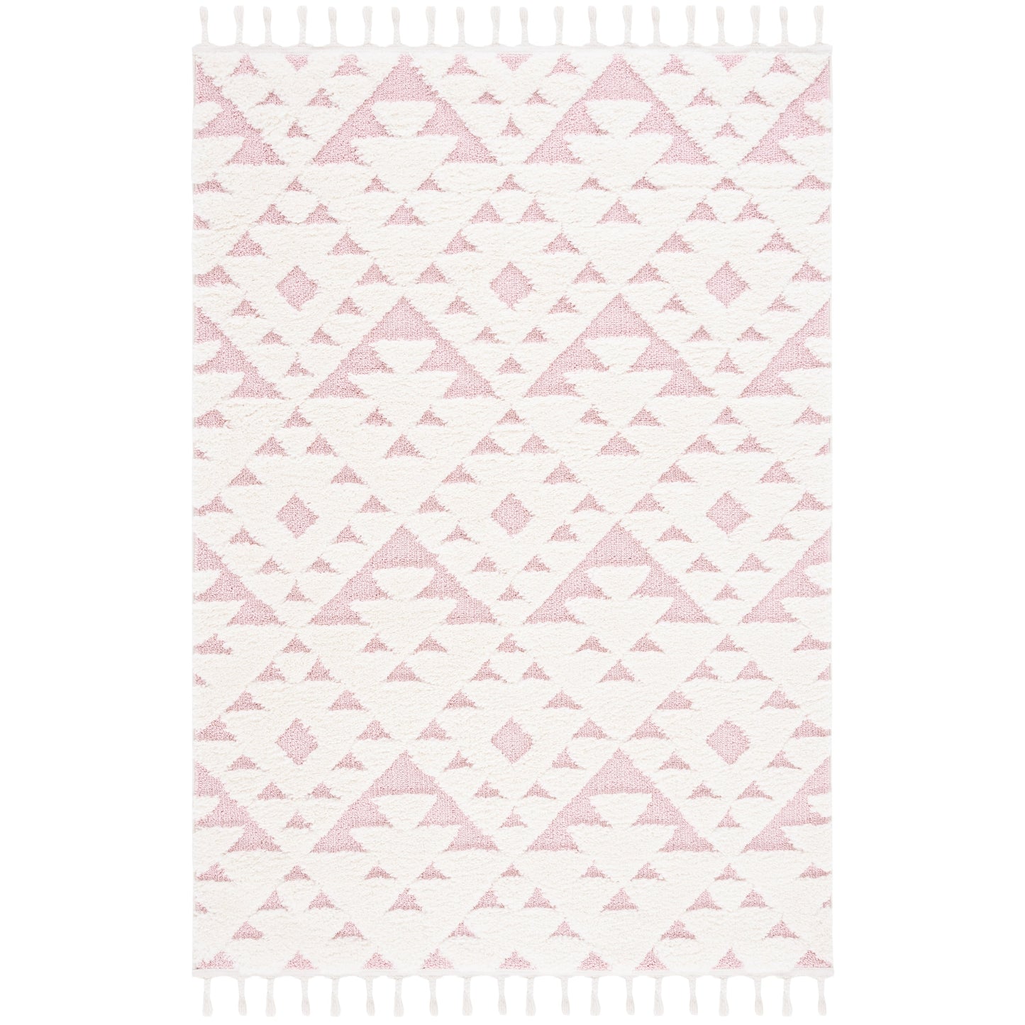 SAFAVIEH Moroccan Tassel Shag Delores 2-inch Thick Rug