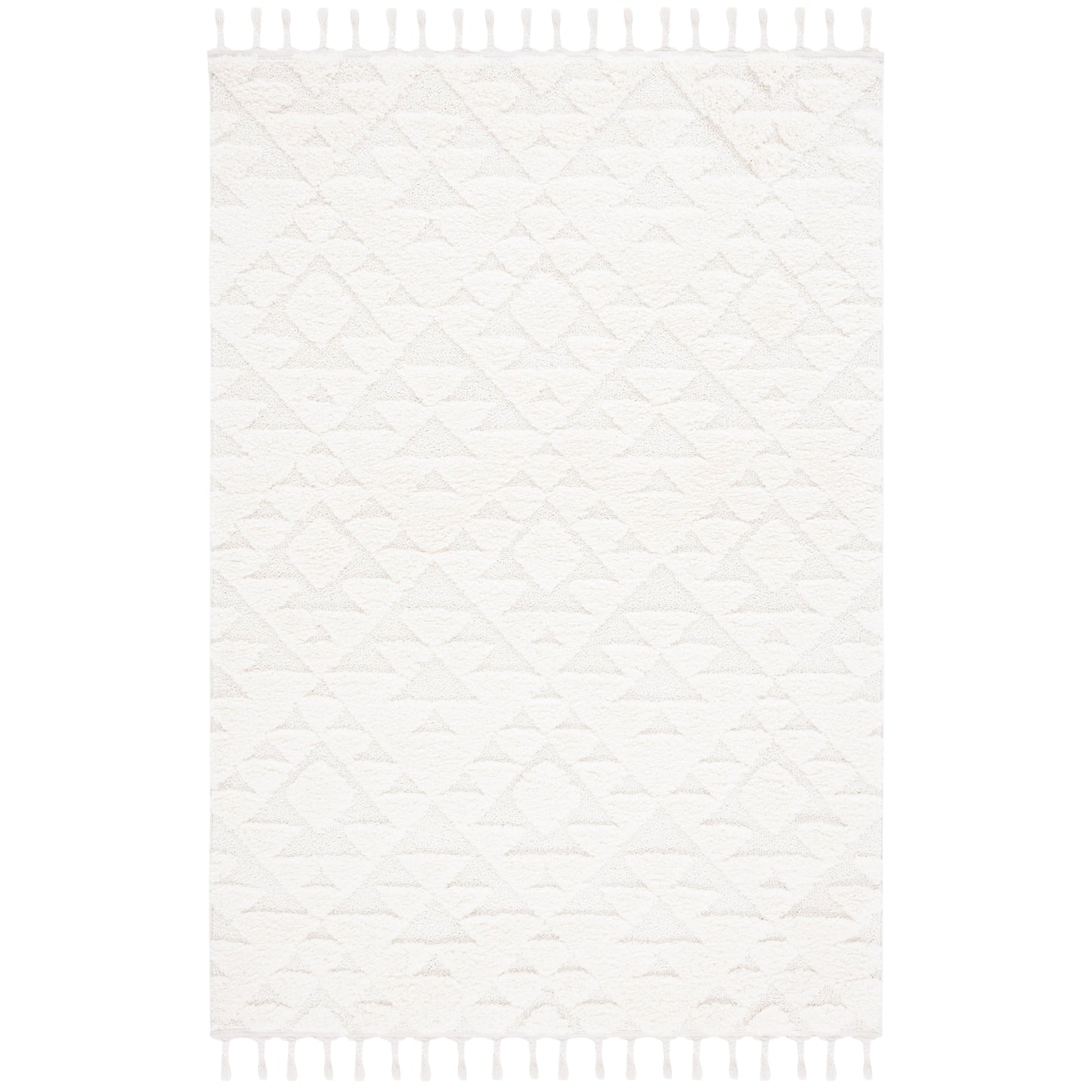 SAFAVIEH Moroccan Tassel Shag Delores 2-inch Thick Rug