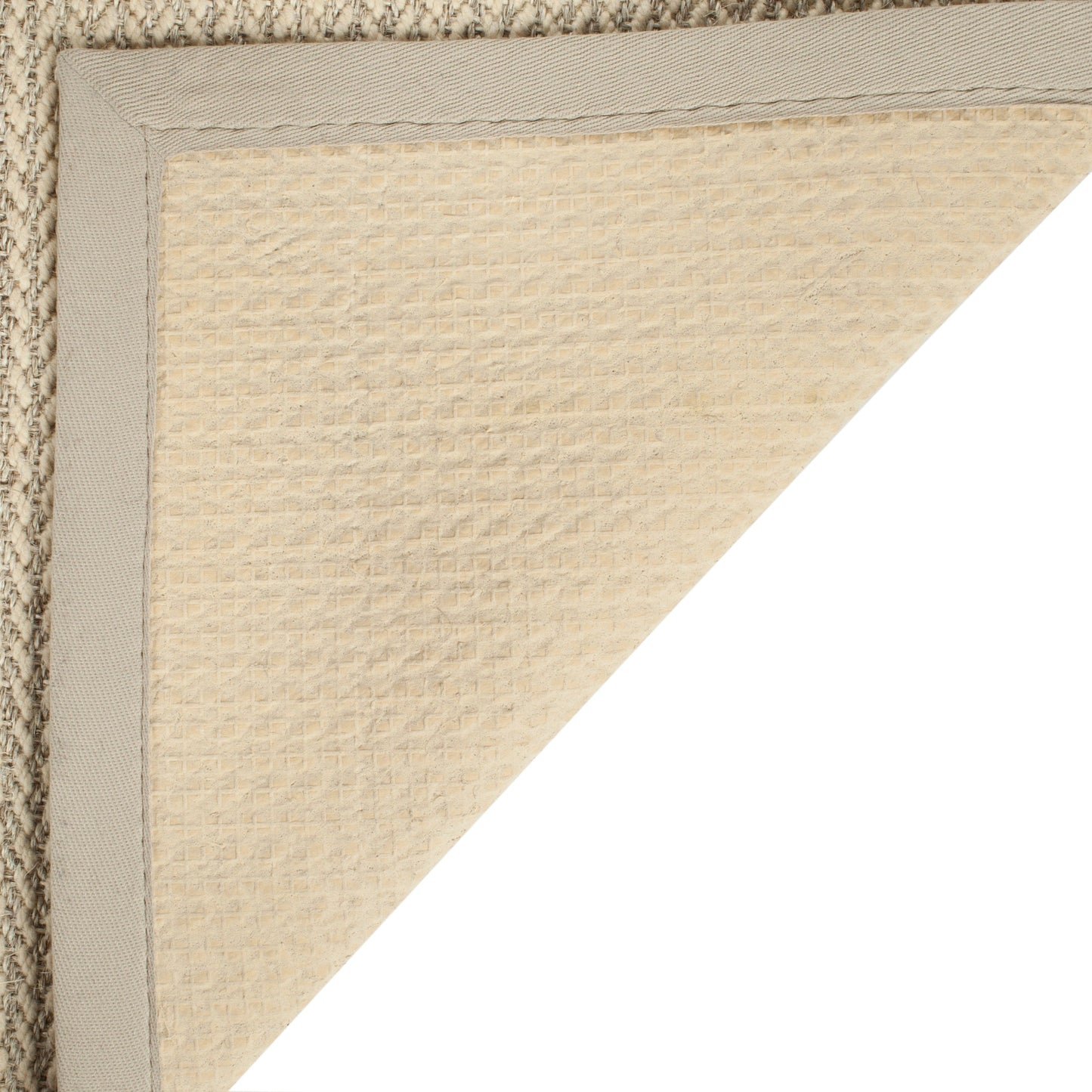 SAFAVIEH Natural Fiber Evia Sisal & Wool Rug