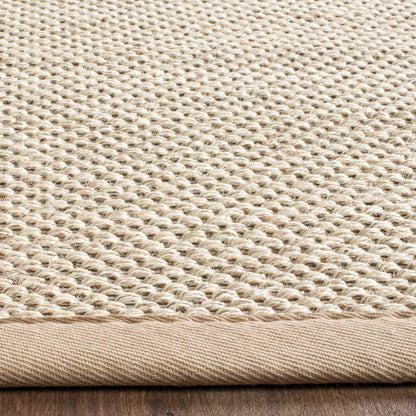 SAFAVIEH Natural Fiber Lorine Casual Border Sisal Rug
