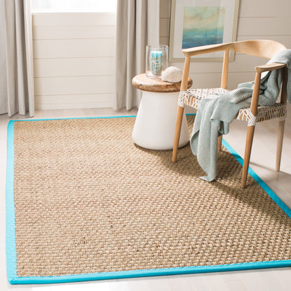 SAFAVIEH Natural Fiber Zymryd Basketweave Seagrass Rug