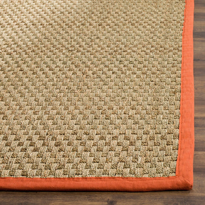 SAFAVIEH Natural Fiber Zymryd Basketweave Seagrass Rug