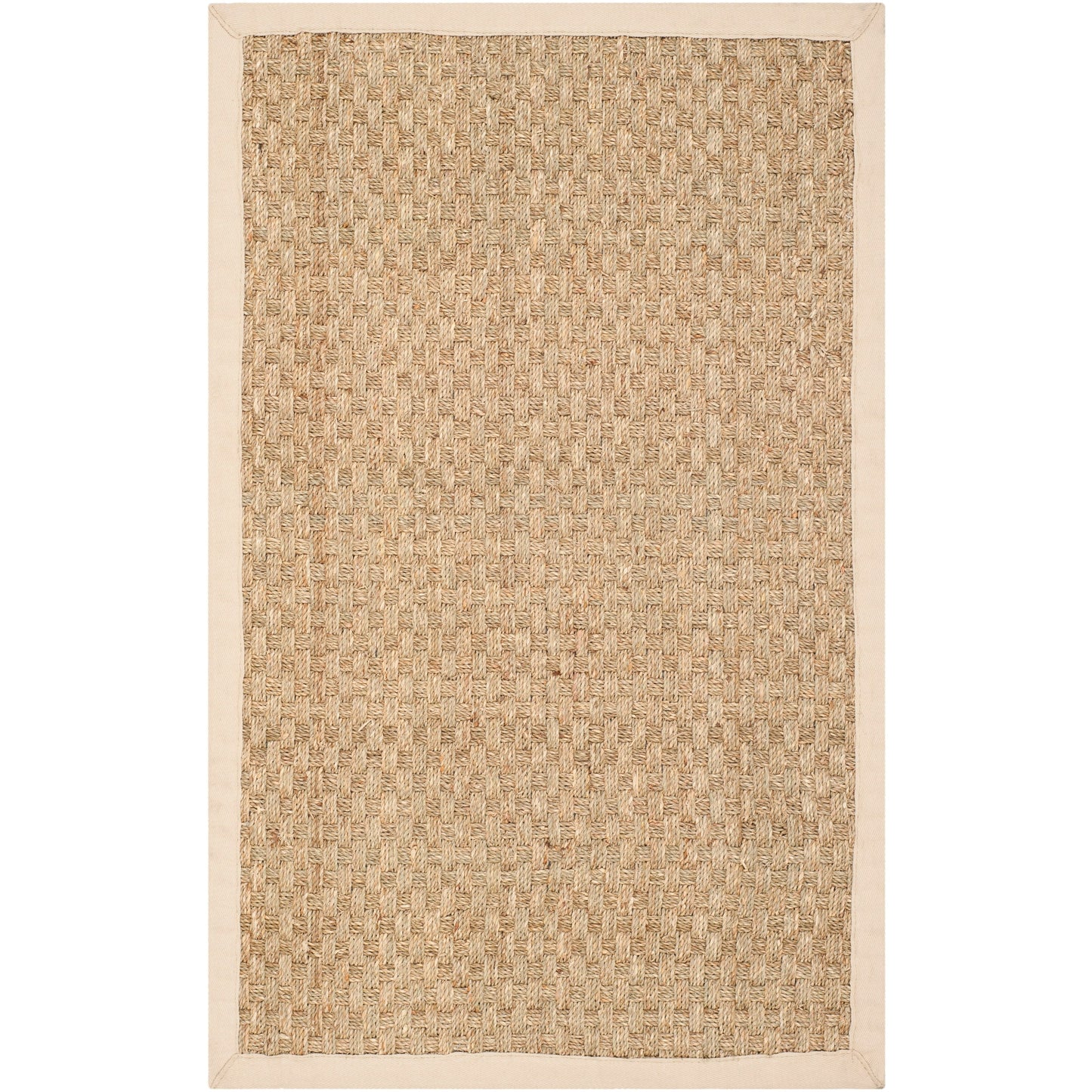 SAFAVIEH Natural Fiber Zymryd Basketweave Seagrass Rug