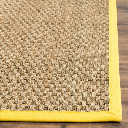 SAFAVIEH Natural Fiber Zymryd Basketweave Seagrass Rug