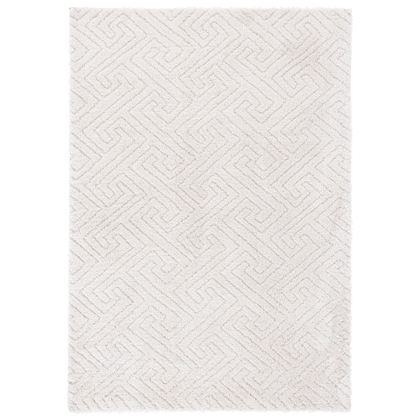 SAFAVIEH Tahoe Shag Lisjana Geometric 1.2-inch Thick Rug