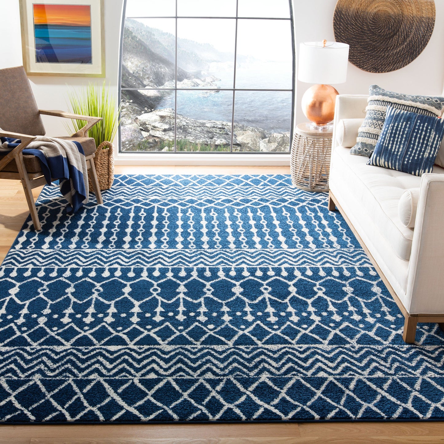 SAFAVIEH Tulum Metta Moroccan Boho Tribal Rug