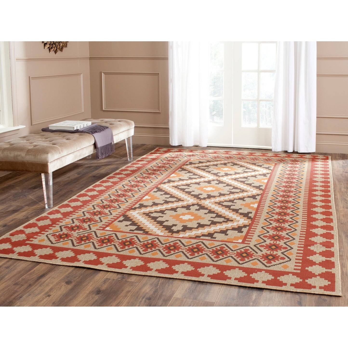 SAFAVIEH Veranda Rita Indoor/ Outdoor Waterproof Patio Backyard Rug