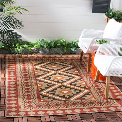 SAFAVIEH Veranda Rita Indoor/ Outdoor Waterproof Patio Backyard Rug