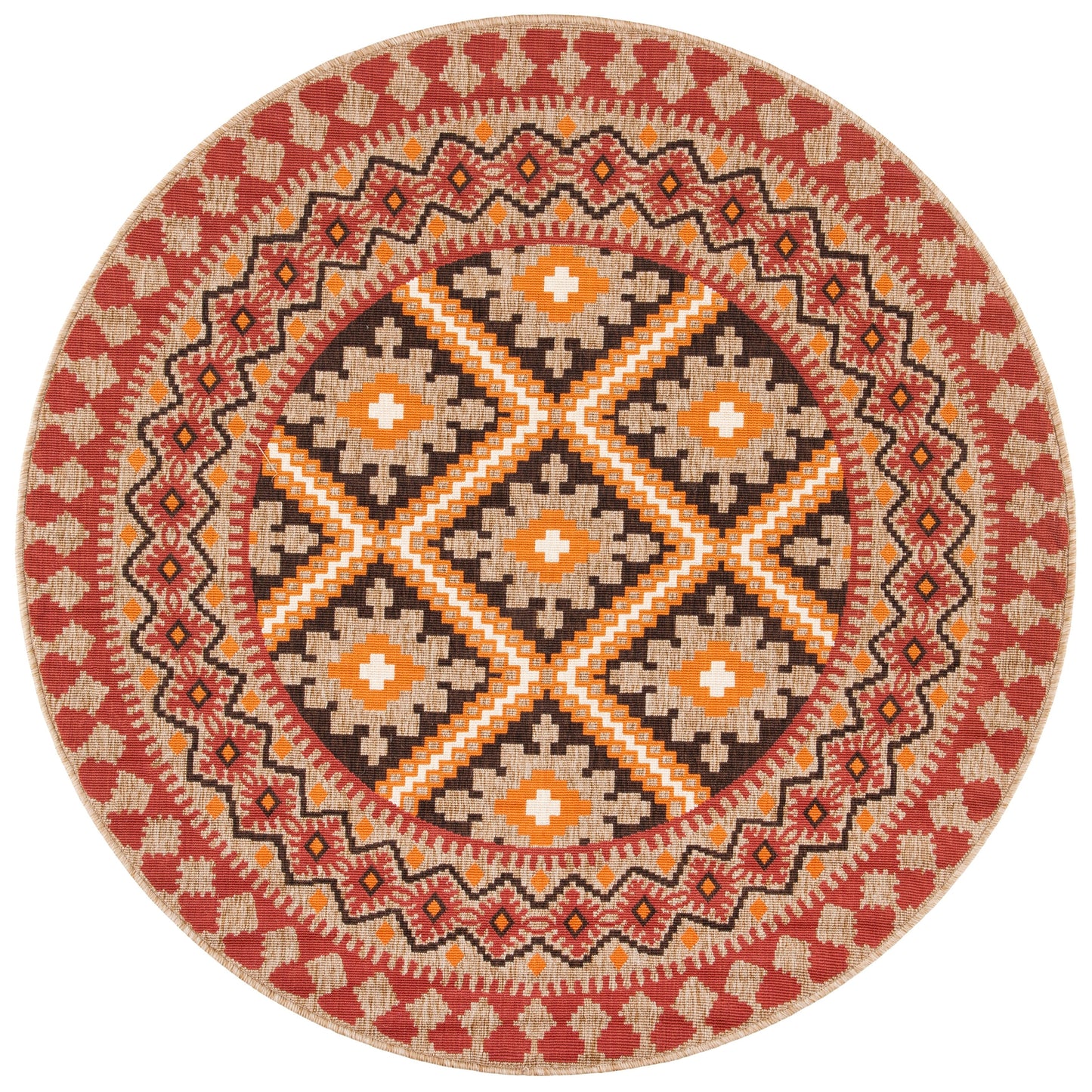 SAFAVIEH Veranda Rita Indoor/ Outdoor Waterproof Patio Backyard Rug