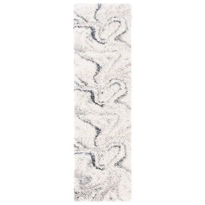 SAFAVIEH, Fontana Shag Zviya Modern Abstract 2-inch Thick Rug
