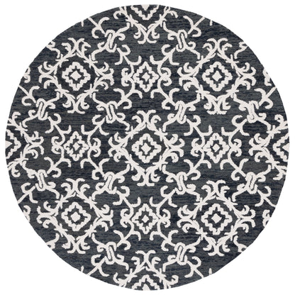SAFAVIEH, Handmade Blossom Vesela Modern Floral Wool Rug