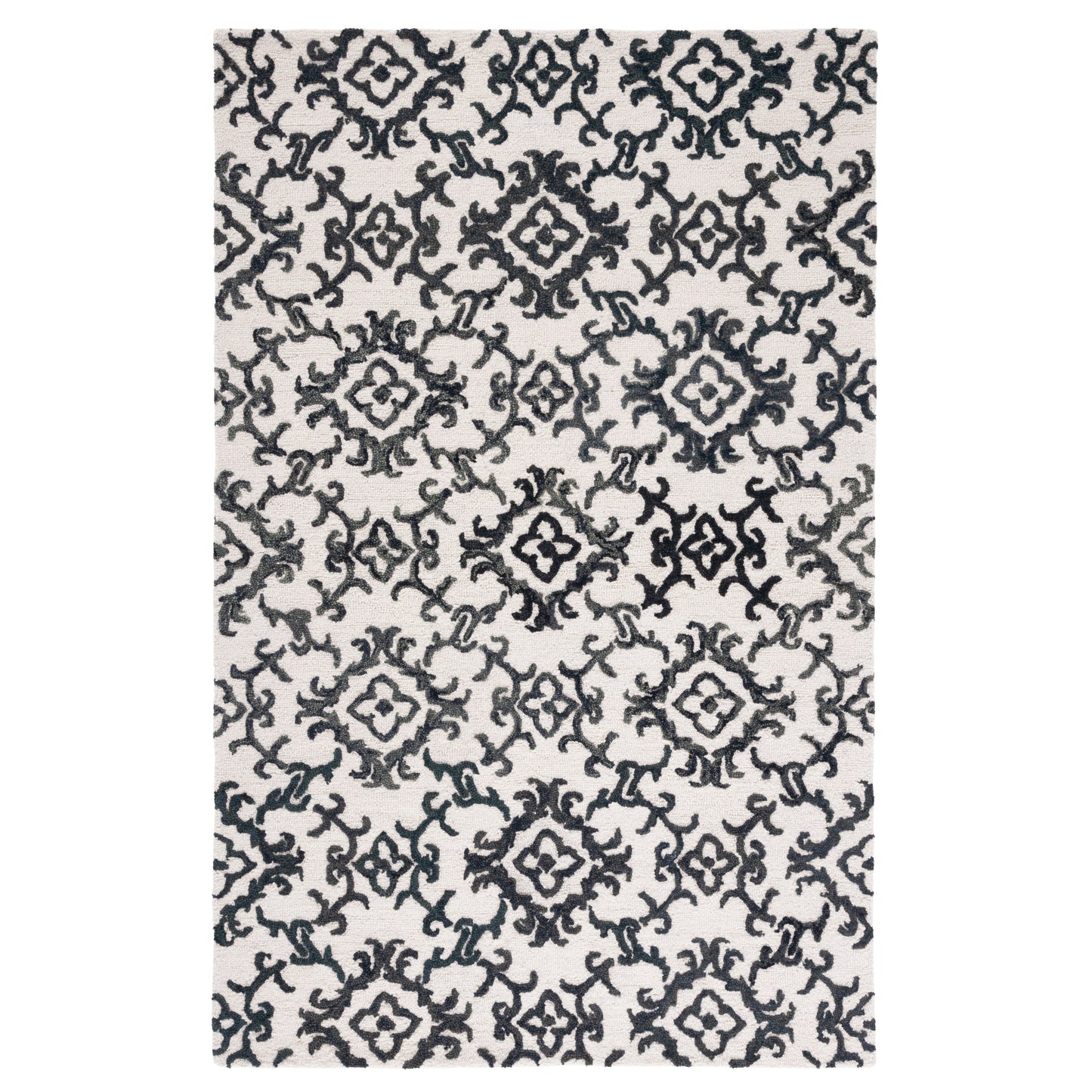 SAFAVIEH, Handmade Blossom Vesela Modern Floral Wool Rug