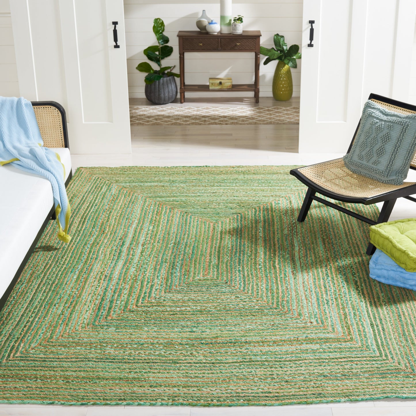 SAFAVIEH, Handmade Cape Cod Rietie Boho Coastal Jute Rug