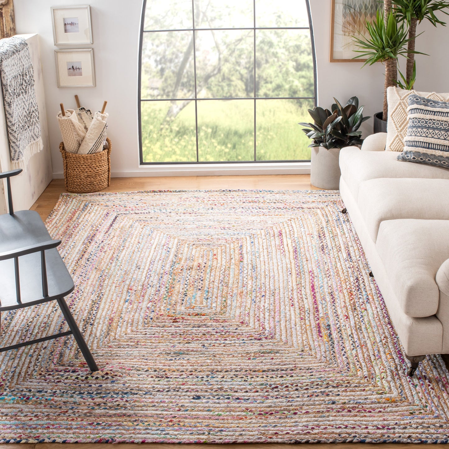 SAFAVIEH, Handmade Cape Cod Rietie Boho Coastal Jute Rug