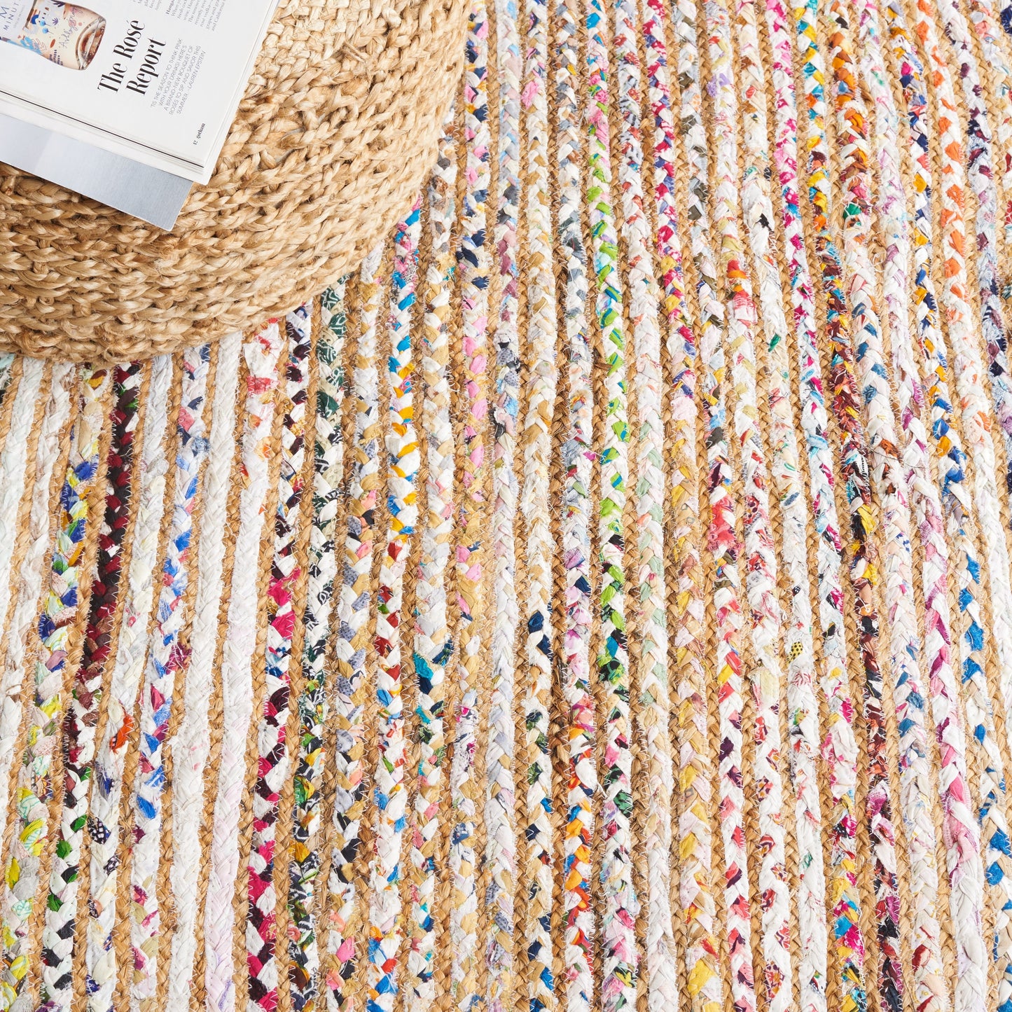 SAFAVIEH, Handmade Cape Cod Rietie Boho Coastal Jute Rug