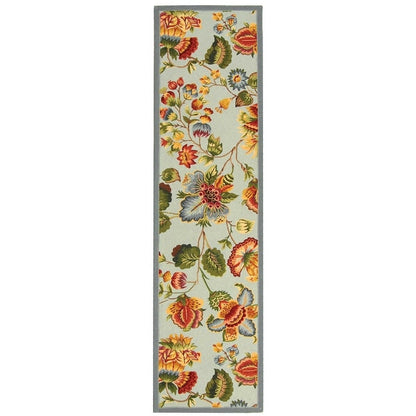 SAFAVIEH, Handmade Chelsea Jurendine French Country Floral Wool Rug