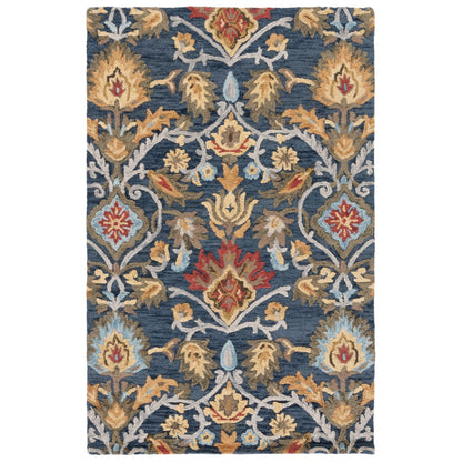 SAFAVIEH, Handmade Marietje Blossom French Country Wool Area Rug