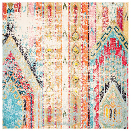 SAFAVIEH, Madison Sonya Abstract Boho Distressed Rug